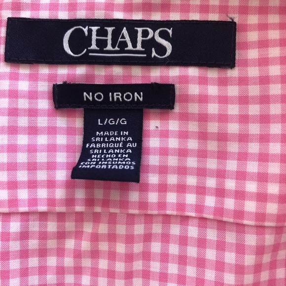 Chaps No Iron Shirt - Picture 3 of 3